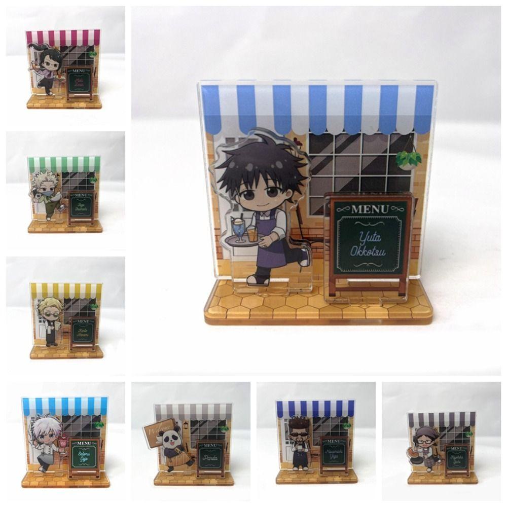 Kệ đứng trang trí MMULCK họa tiết jujutsu kaisen figure itadori yuji bằng acrylic quán cà phê/quà tặng cho người hâm mộ