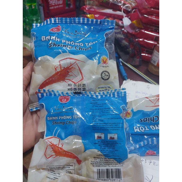 Bánh Phồng Tôm Cường Giang gói 100g-180g DATE MỚI