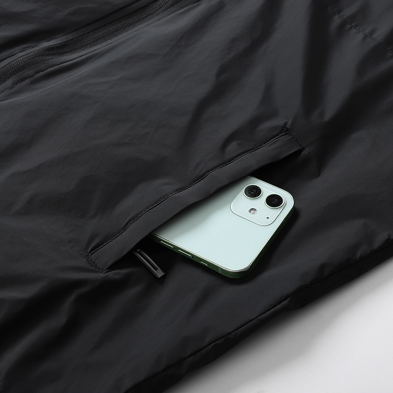 Pa original outdoor windbreaker áo gió có mũ trùm đầu áo gió chống thấm nước áo gió unisex