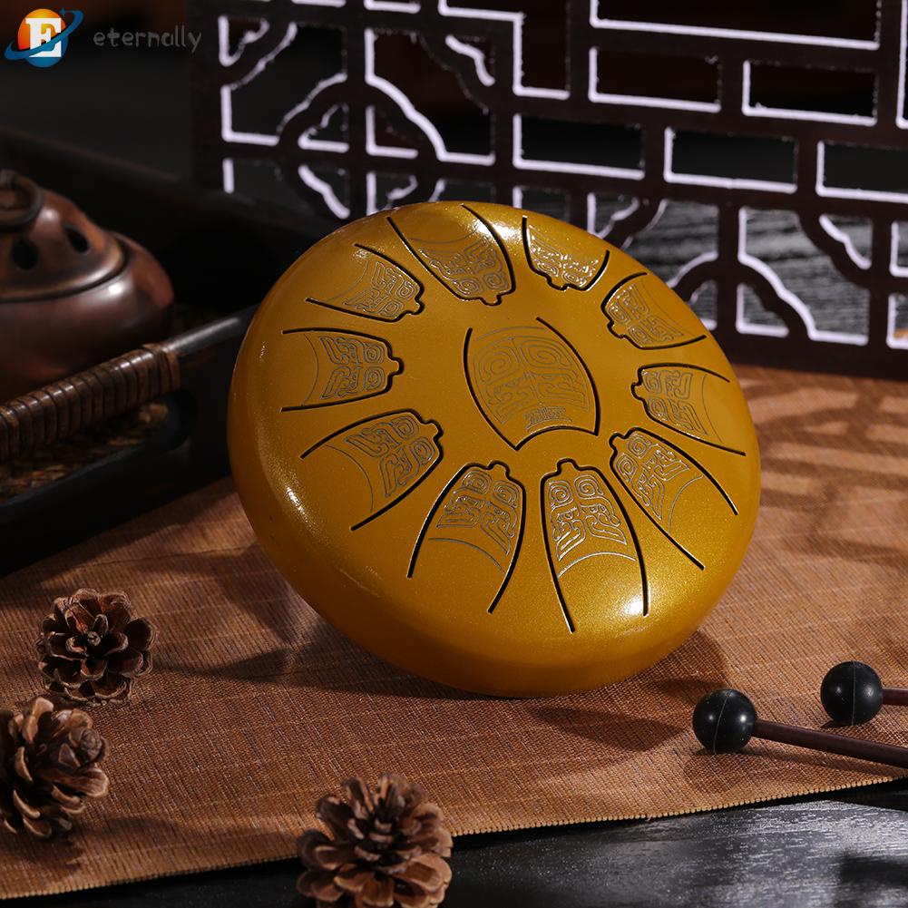 6 inch steel tongue drum 11 điều chỉnh tay pan drum tank với mallets carrying