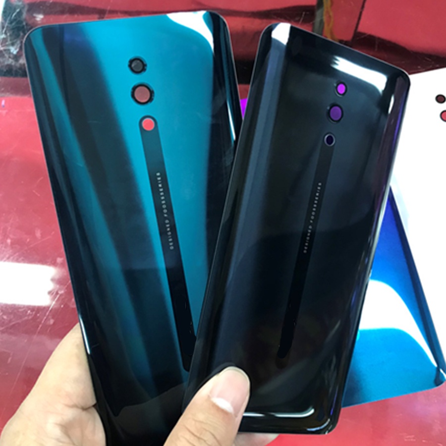 Mặt kính mặt sau mới cho oppo reno cph1917 nắp lưng pin cửa sau thay thế vỏ mặt sau