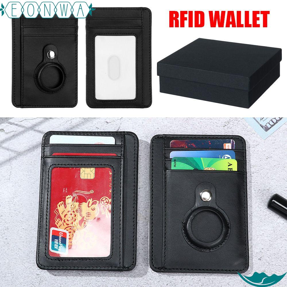 Eonway rfid wallet tracker airtag clip money clip card cover wallet