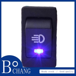 Bcshape boat 12v 35a đèn sương mù ô tô tự động rocker chuyển đổi công tắc-màu xanh lam