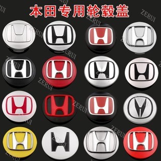 Nắp đậy trục bánh xe 58 62 69mm họa tiết logo trang trí cho Honda City Accord Crv Fit Hrv Odyssey crosstour