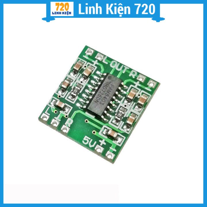 Module mạch khuếch đại âm thanh 2X3W 5V