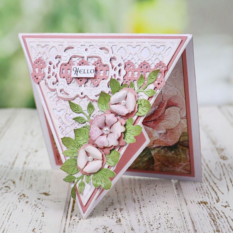 Khuôn Cắt Giấy Kim Loại Hình Đèn Lồng / Nơ Xinh Xắn