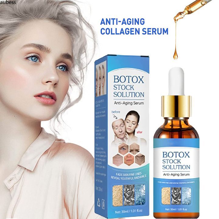 Sẵn Sàng Botox Facial Hiệu Quả Chống Lão Hóa Chống Nhăn Fine Line Firming Serum 30ml Huyết Thanh Mặt Botox Stock Solution Repair Serein