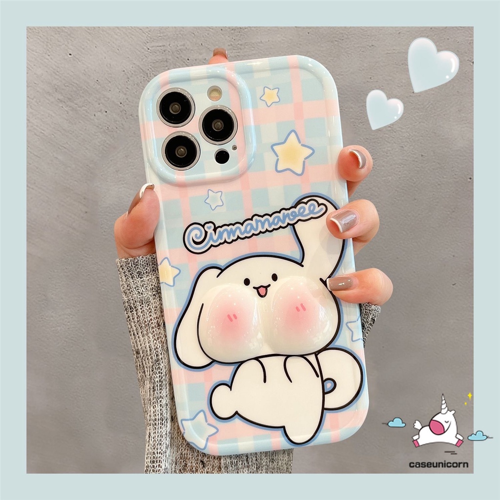 Hoạt Hình Ốp Điện Thoại Mềm Hình melody cinnamoroll 3d Cho iphone 11 12 15 13 14 pro max xr x xs max 6 6s 7 8 plus se 2020