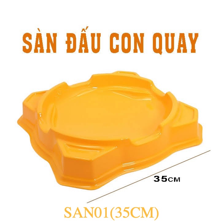 Sàn đấu con quay kích thước lớn - Chất liệu nhựa cứng cao cấp-SAN03