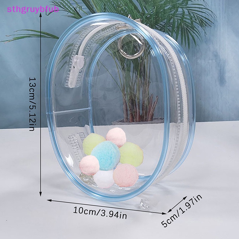 Sthb 10cm búp bê sang trọng ra túi pvc búp bê bông trong suốt túi trưng bày trong suốt hộp đựng trong suốt cho búp bê hoạt hình anime vn