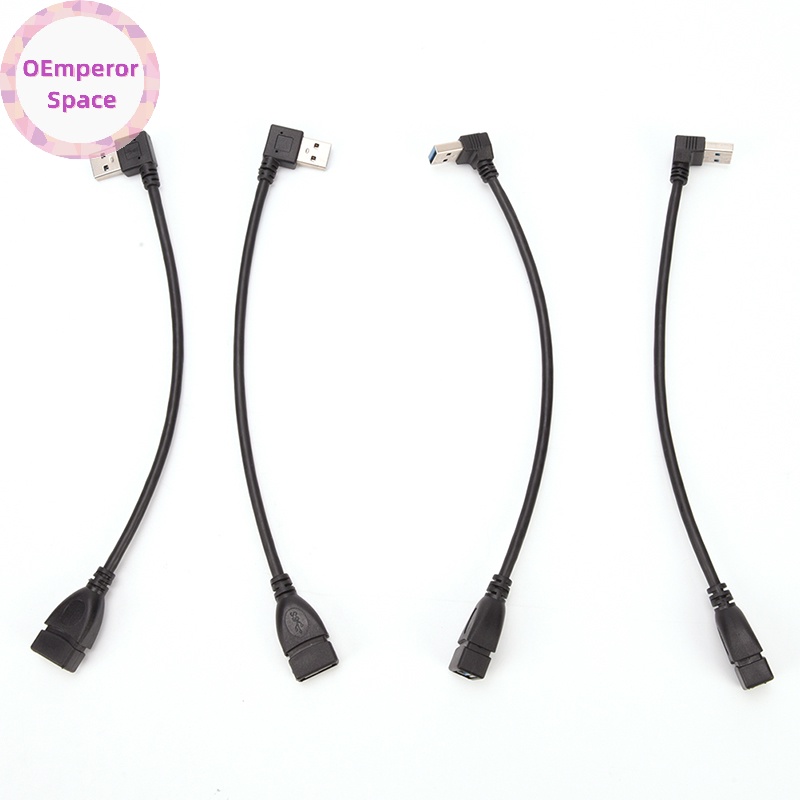 Cáp nối dài góc 90 độ OEmperor USB 3.0 Dữ liệu dây chuyển đổi nam sang nữ
Cáp nối dài góc USB 3.0 90