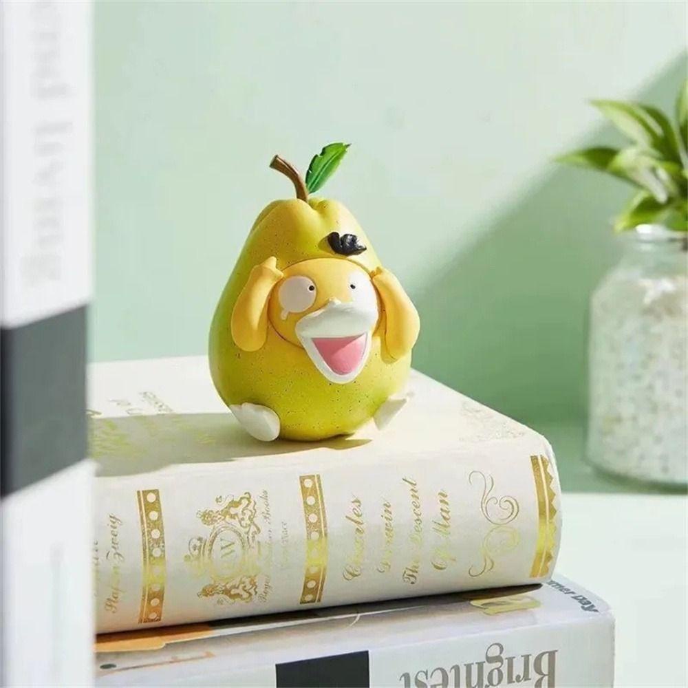 Đồ chơi mô hình MMULCK anime Psyduck quả lê bằng PVC 9cm dễ thương vui nhộn cho người hâm mộ sưu tập