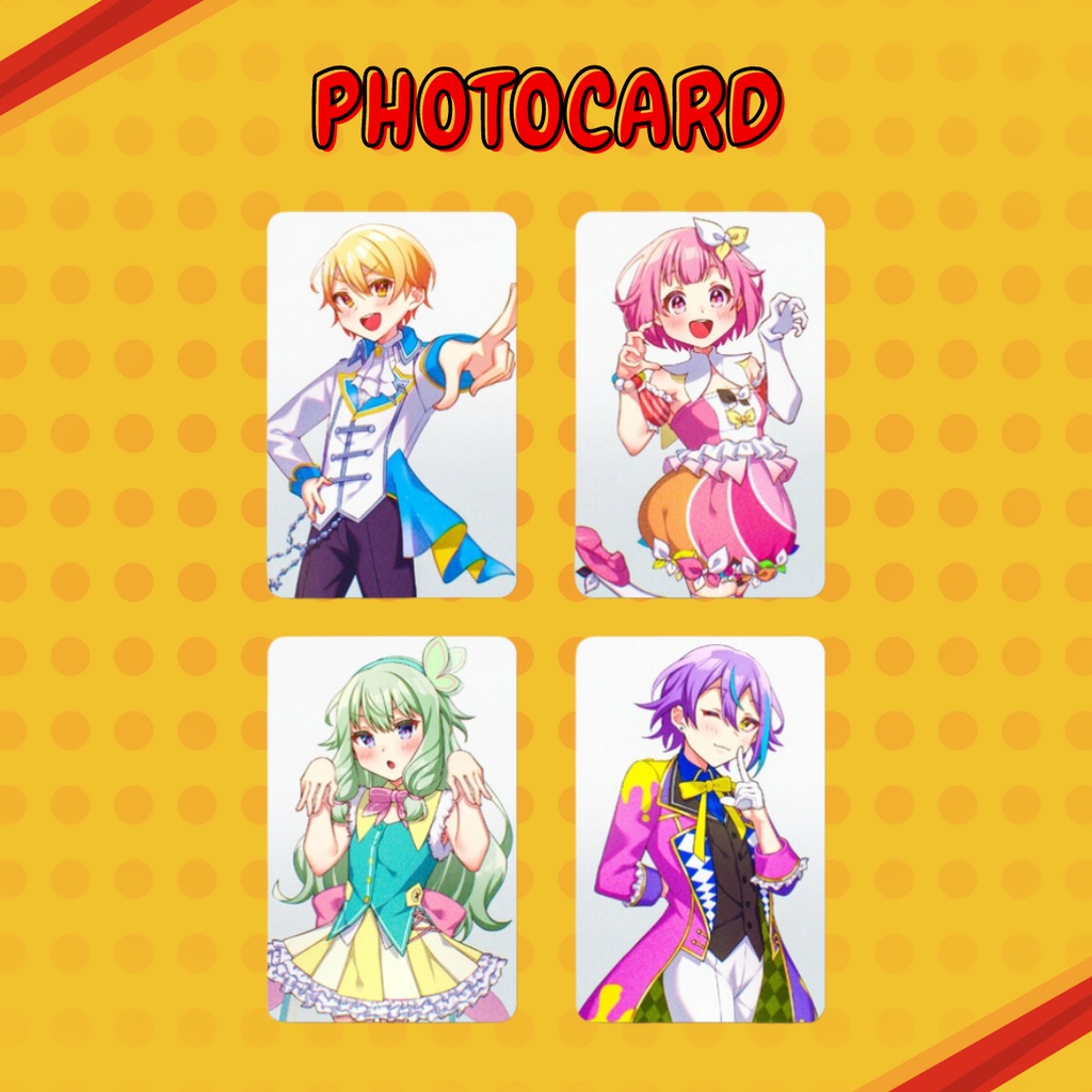 FREESHIP ⭐️ Card Bo Góc Project Sekai Colorful Stage! Wonderlands x Showtime - Cán Màng Nhám Chống Xước - Kháng Nước Nhẹ