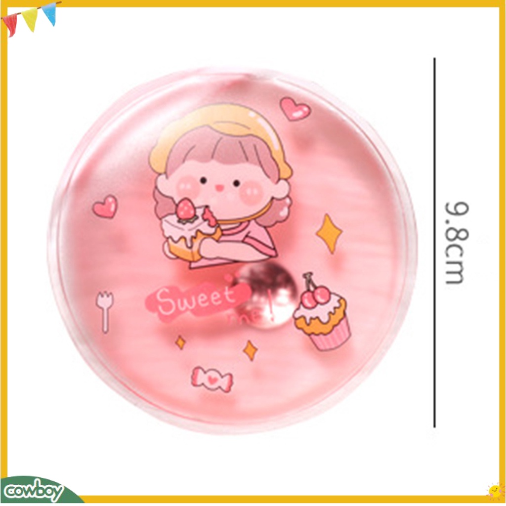 Winter self-heating hand warmer có thể tái sử dụng cartoon gel liquid heat pack pocket portable mini hand warmer for cold days