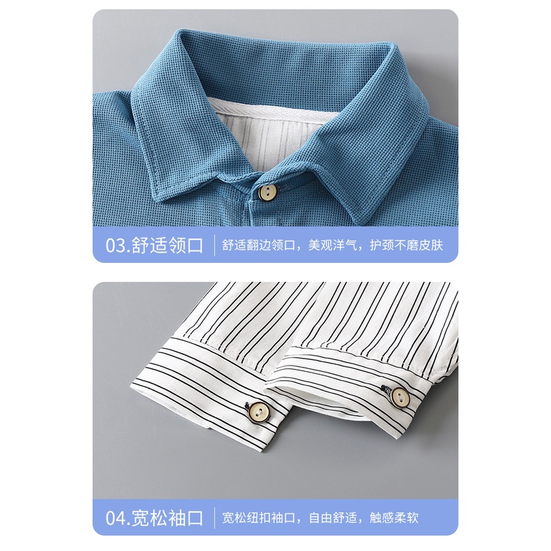 Áo Sơ Mi cotton Tay Dài Phong Cách Hàn Quốc Thời Trang Thu Đông Cho Bé Gái 70-130cm