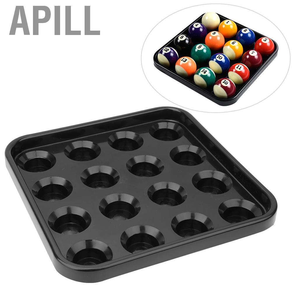 Apill Billiard Ball Tray New Durable Storage Holds 16 Balls Pool