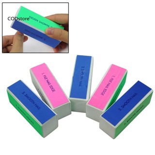 Kdc 1pc nail art shine polished buffer sanding manicure tools khối đánh bóng