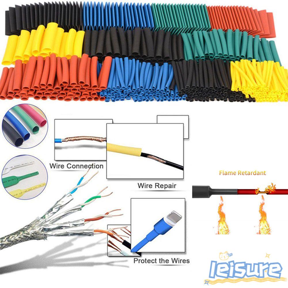 Set 164 / 328 / 560 / 750 Vỏ Bọc Dây Điện Chịu Nhiệt Polyolefin