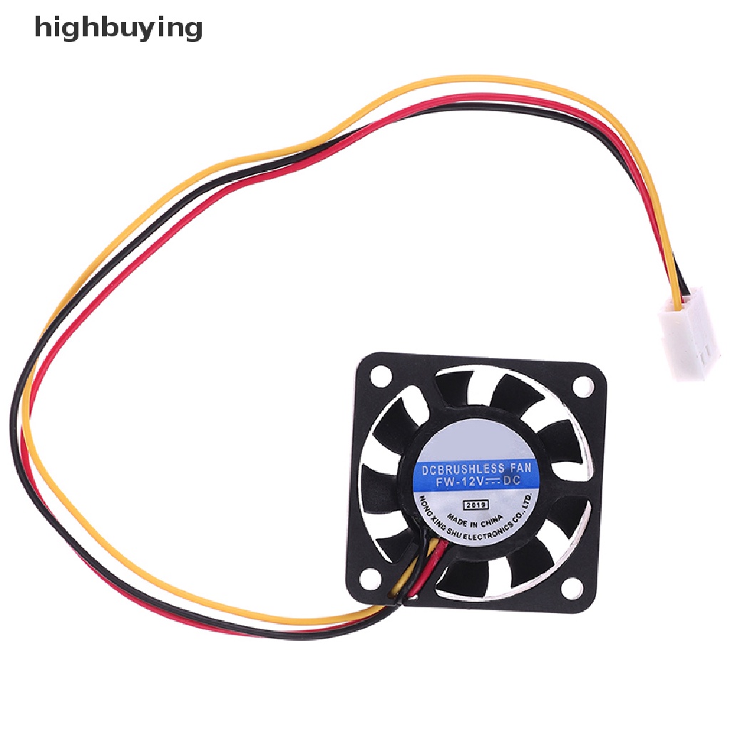 1 Quạt Tản Nhiệt Mini 4010 40MM 40 * 40 * 10 12V 0.8W 0.06A 3Pin Chất Lượng Cao