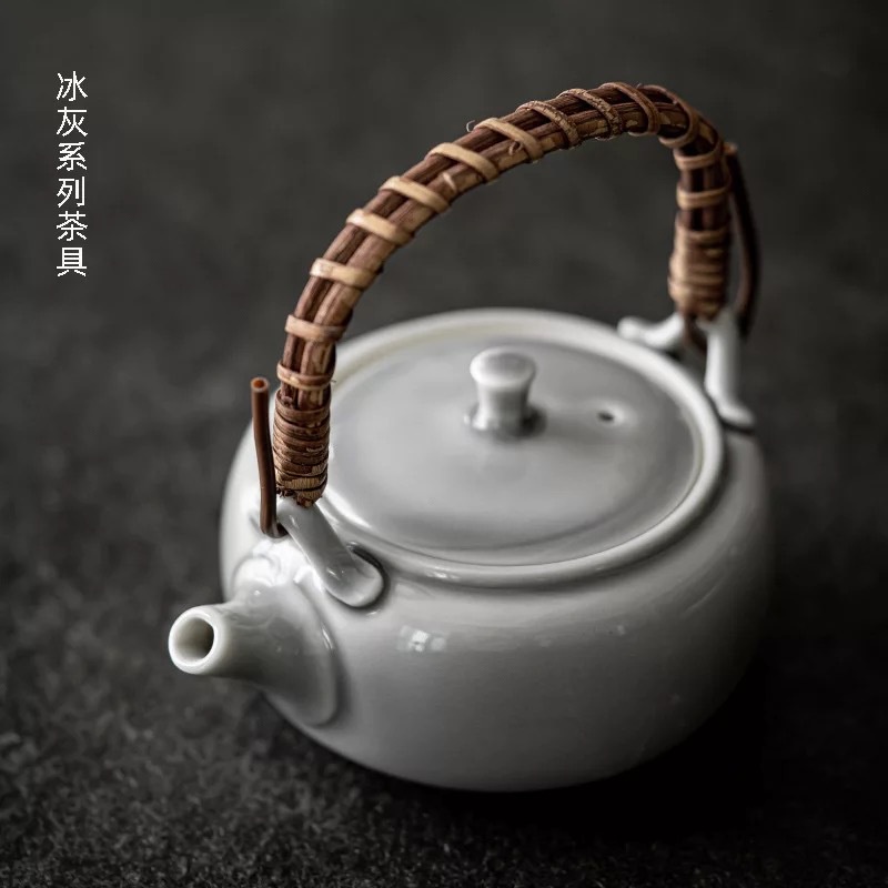 Ấm Trà Bằng Gốm Sứ Handmade Phong Cách Nhật Bản