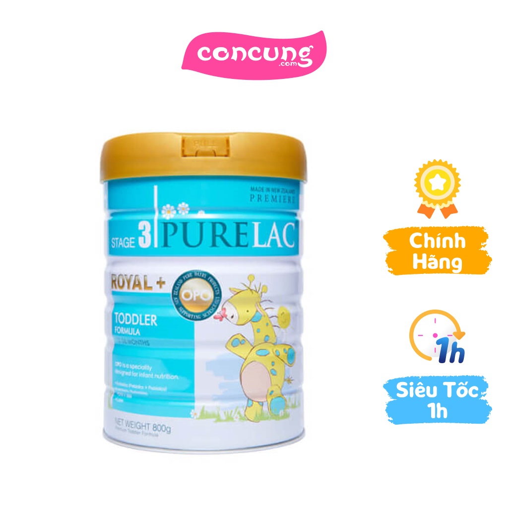 Sữa Purelac số 3 800g 1-3 tuổi