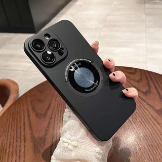 Ốp Điện Thoại PC Màu Kẹo Ngọt Có Từ Tính Chống Sốc Cho iPhone 12 13 Pro Max