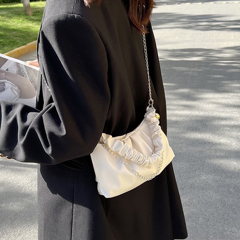 Fancy Túi Xách Đeo Vai Kiểu Pháp Hình Đám Mây Gấp Lại Được