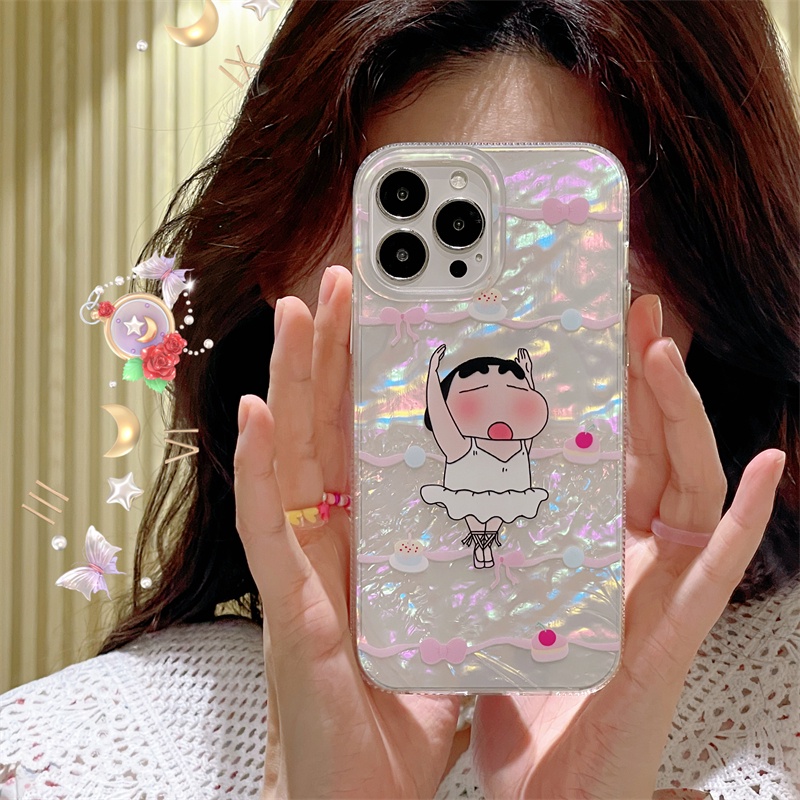 Ốp Điện Thoại Họa Tiết Hoạt Hình Dễ Thương Cho iphone 11 12 13 14 pro max 14 plus