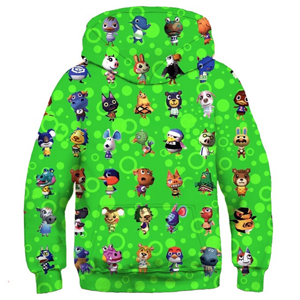 Áo Chui Đầu Polyester Phiên Bản Động Vật Có Thể Di Chuyển Được Cho Bé