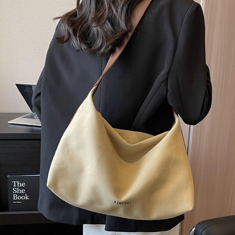 Túi tote Đeo Vai Sức Chứa Lớn Thời Trang Phổ Biến Cho Nữ