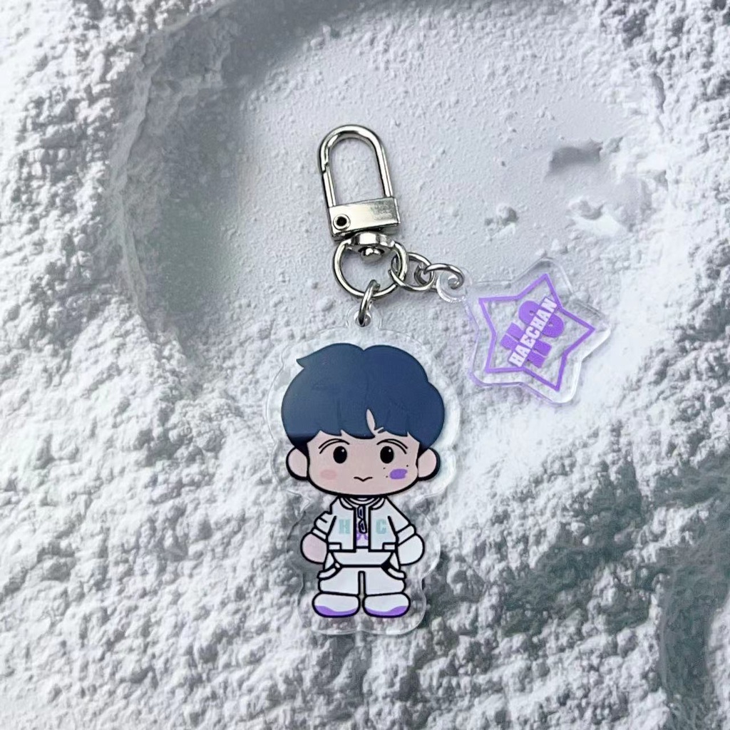 Móc Khóa Nhựa Acrylic In Hình Nhóm Nhạc Kpop NCT