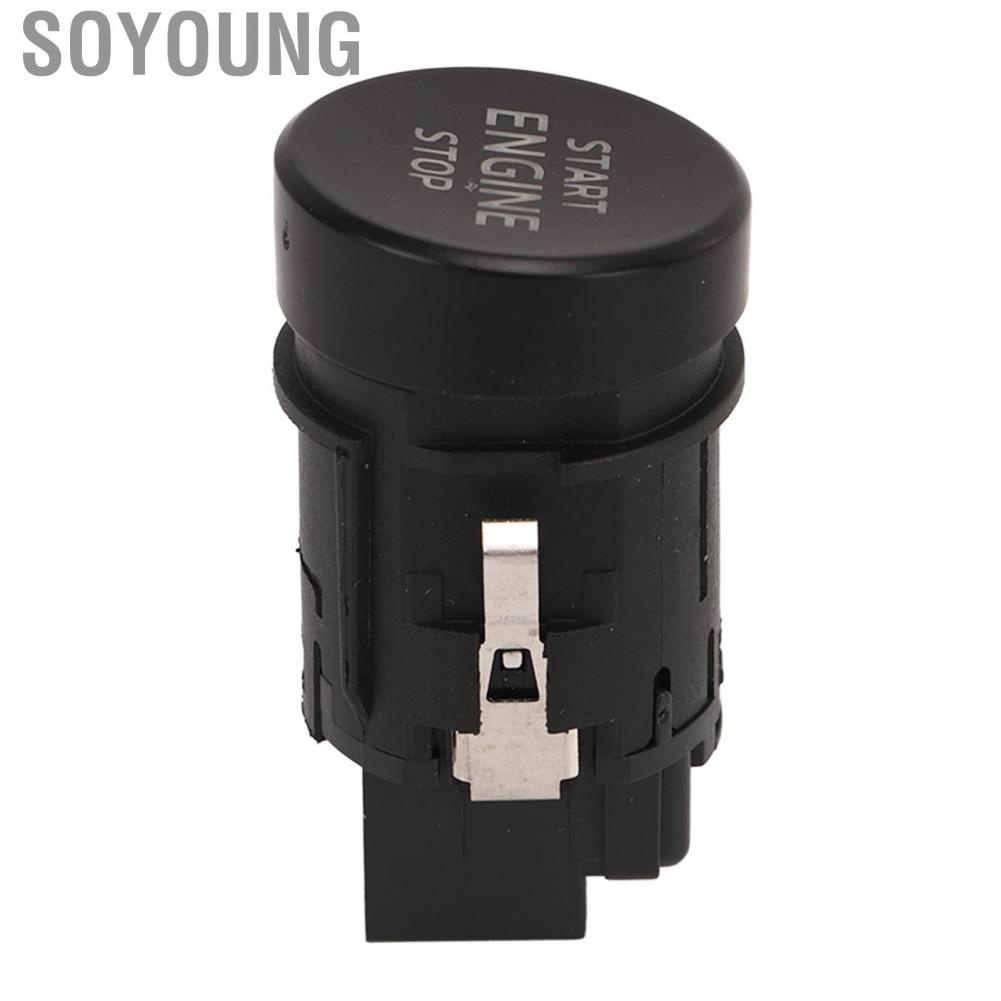 Soyoung Engine Start Stop Control Switch Button  Perfect Fit Fade Proof 5E0905217 Impact Resistance for Fabia