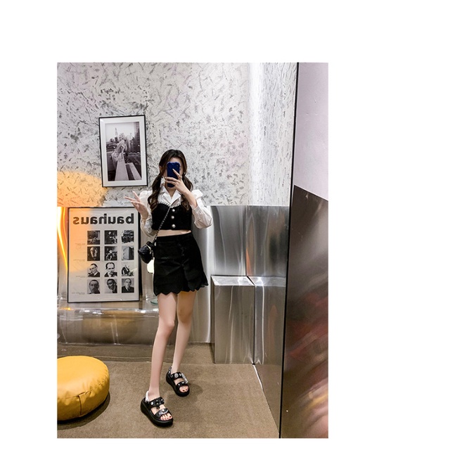 Dép Xăng Đan Đế Dày Thoải Mái Thời Trang Mùa Hè Cho Nữ-AA1176