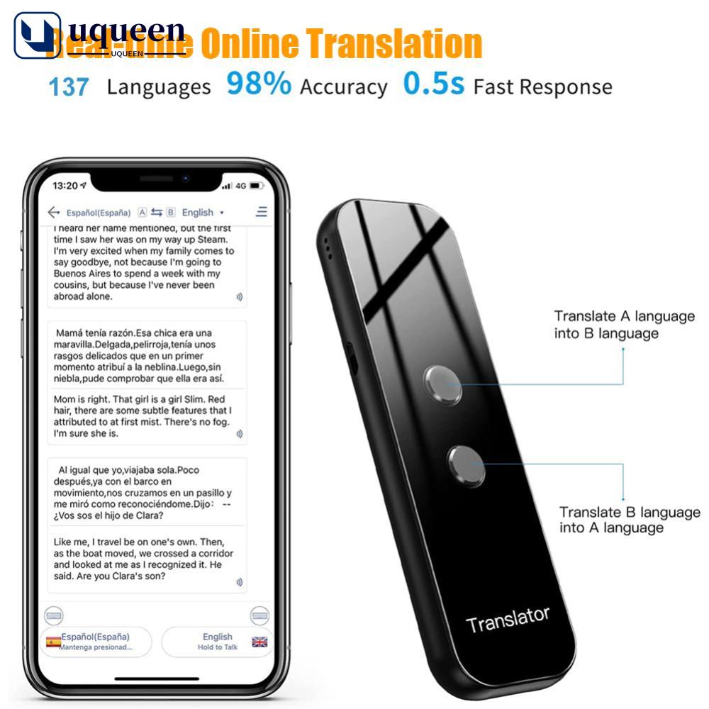 Thiết Bị Phiên Dịch Đa Ngôn Ngữ Thông Minh Hai Chiều G6 DGA1