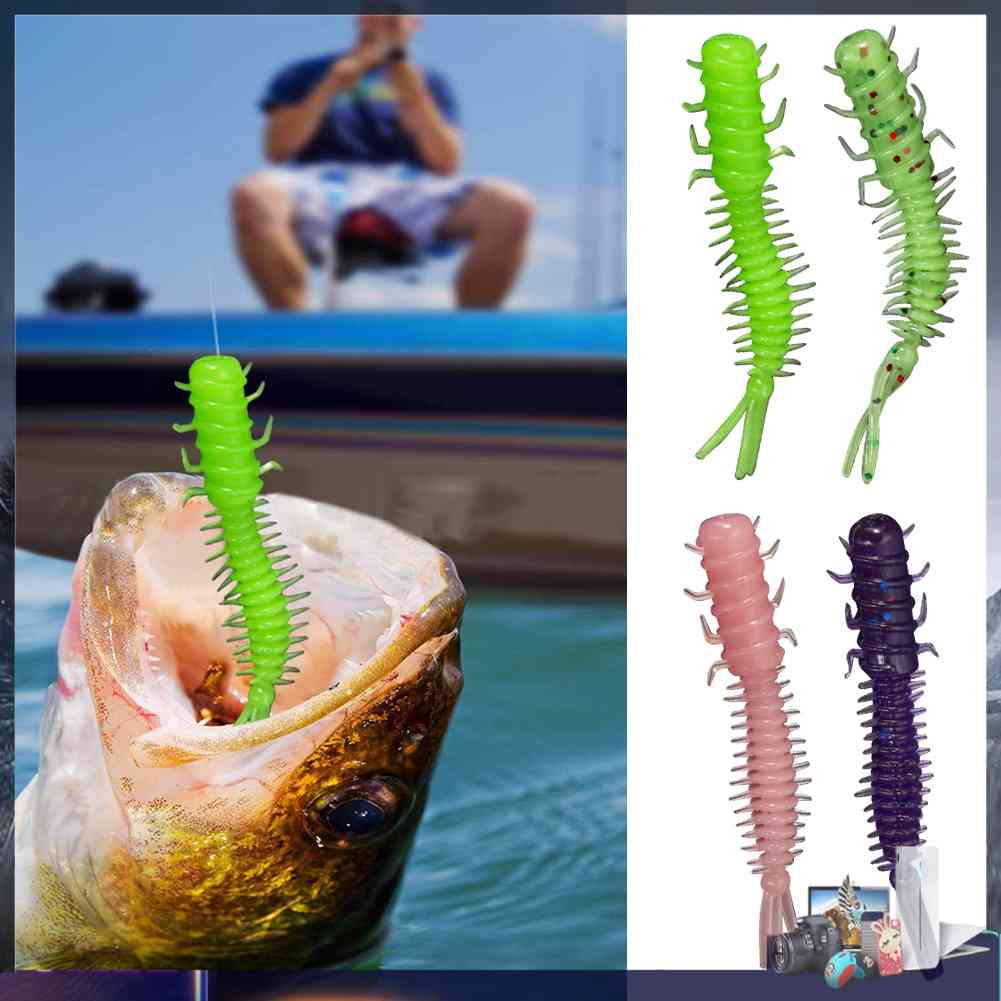 Set 20 Mồi Giun Giả Mềm Câu Cá Hiệu Quả