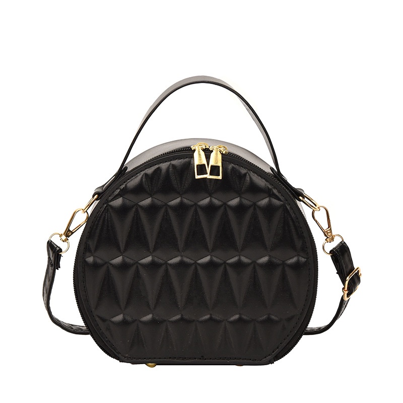 Túi Đeo Chéo Hình Tròn Nhỏ Thêu Họa Tiết Thời Trang Mùa Xuân 2023 Cho Nữ