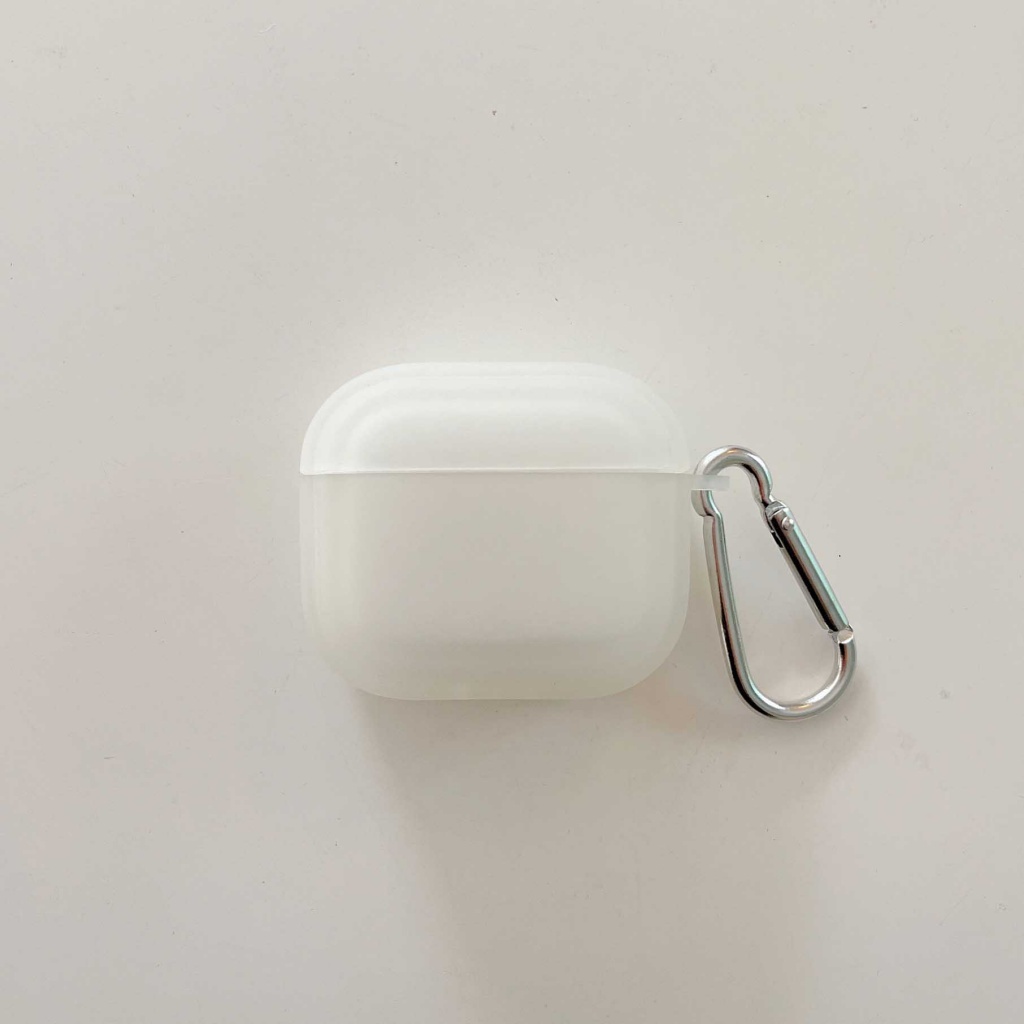 Vỏ Bảo Vệ Hộp Sạc Tai Nghe Airpods 1 2 3 Pro 2 Bằng Silicon Màu Nhám Thời Trang