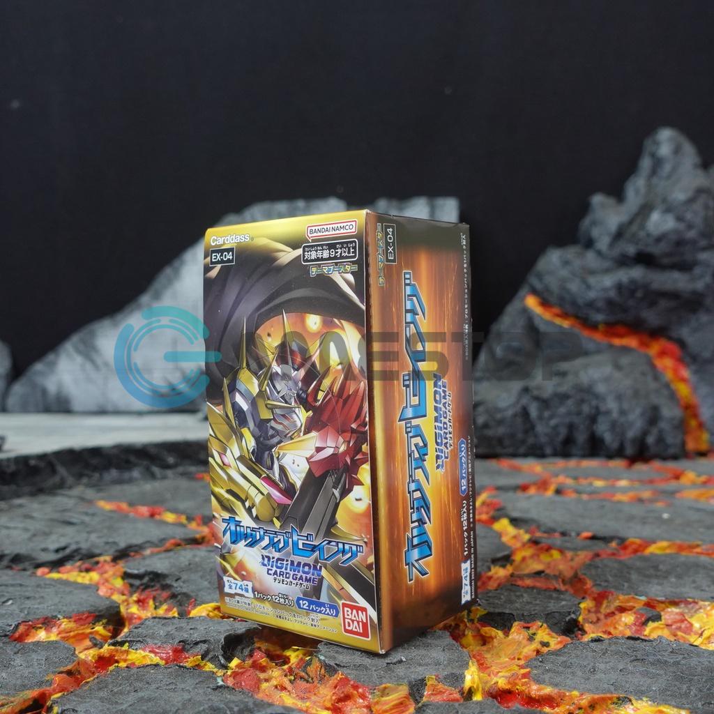 Thẻ bài Digimon TCG EX4 Alternative Being Booster Box EX04 phiên bản tiếng Nhật DGMTCGJPBOOB04