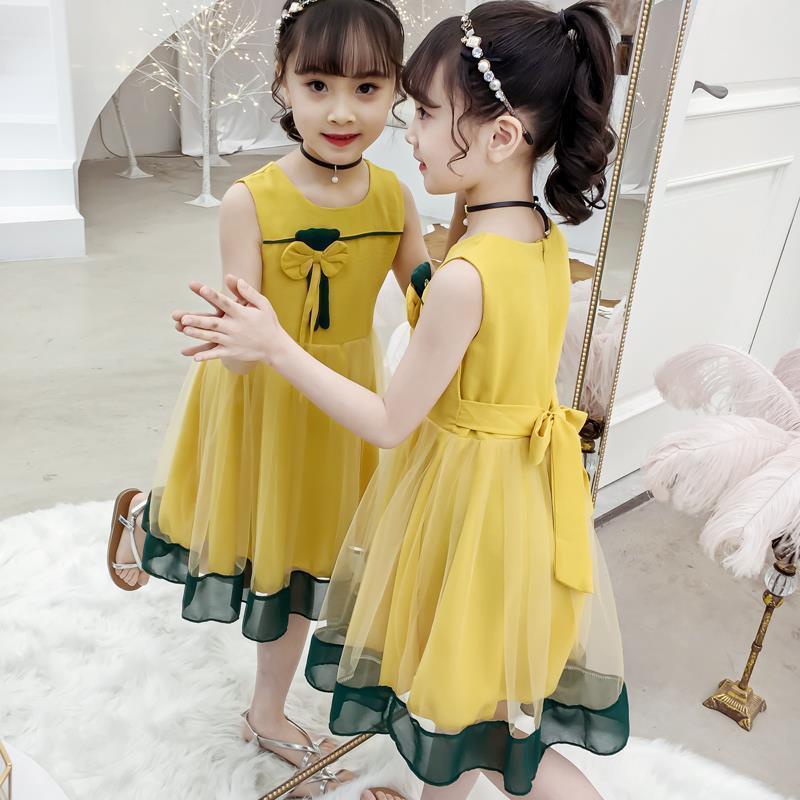 Đầm Trẻ Em 2023 Phong Cách Mới Đầm Bé Gái Mùa Hè Áo Dài Thời Trang Size Trung Bình Đầm Công Chúa Trẻ Em Đầm Trẻ Em