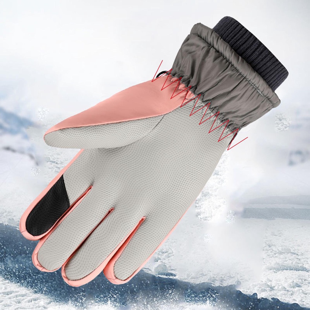 Găng Tay Trượt Tuyết Thoáng Khí Chống Thấm Nước Tiện Dụng