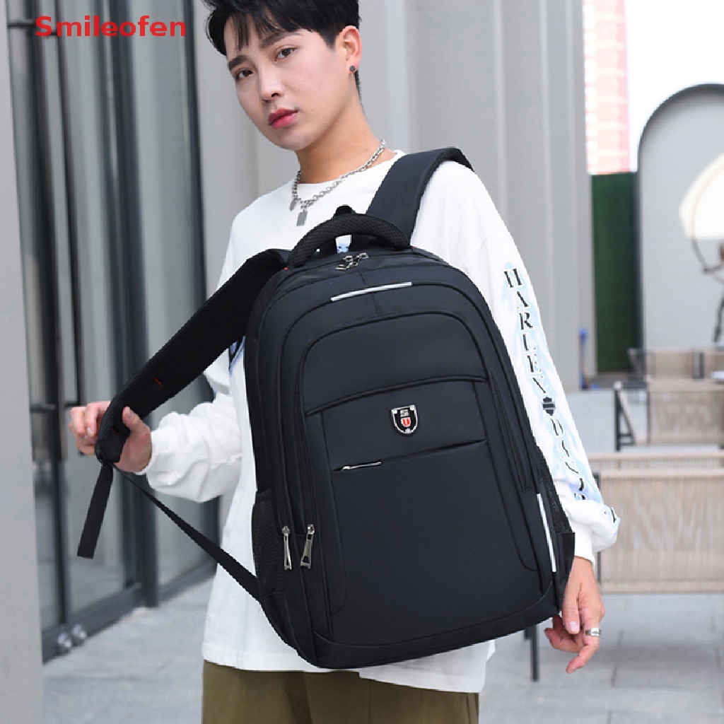 Ba Lô Đựng Laptop Chất Lượng Cao Có Khóa Kéo Phong Cách Doanh Nhân Cổ Điển Thời Trang Cho Nam Và Nữ