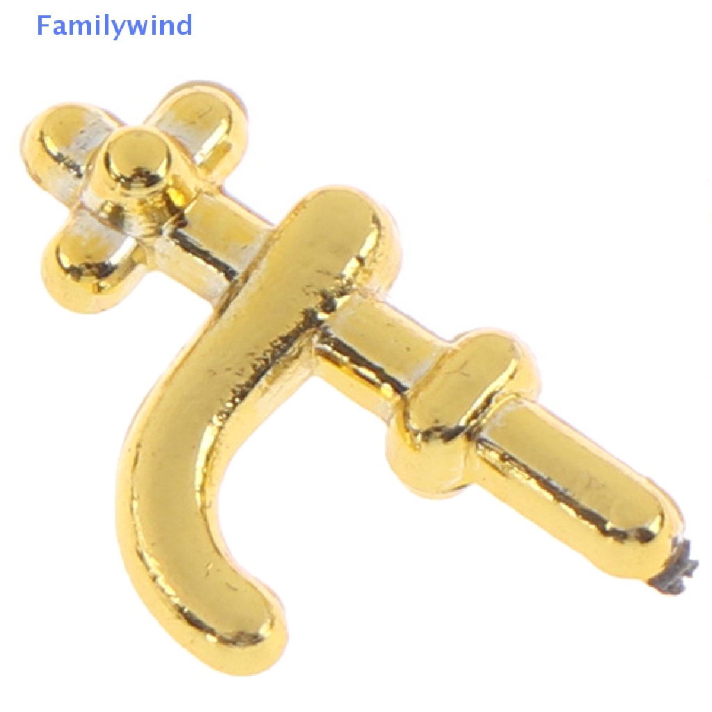 Set 12 Vòi Nước Mini Tỉ Lệ 1: 12 Trang Trí Nhà Búp Bê