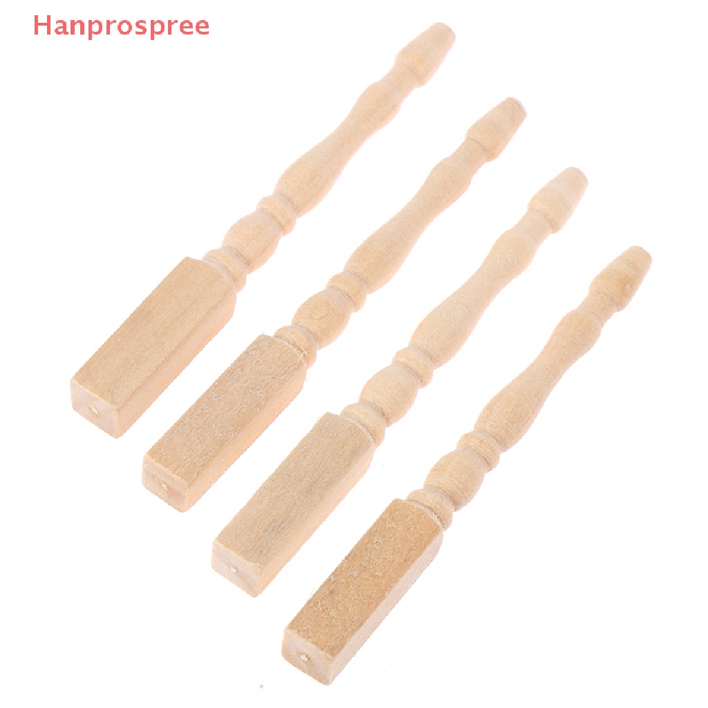 Set 4 Chân Bàn Trang Trí Nhà Búp Bê Tỉ Lệ 1: 12