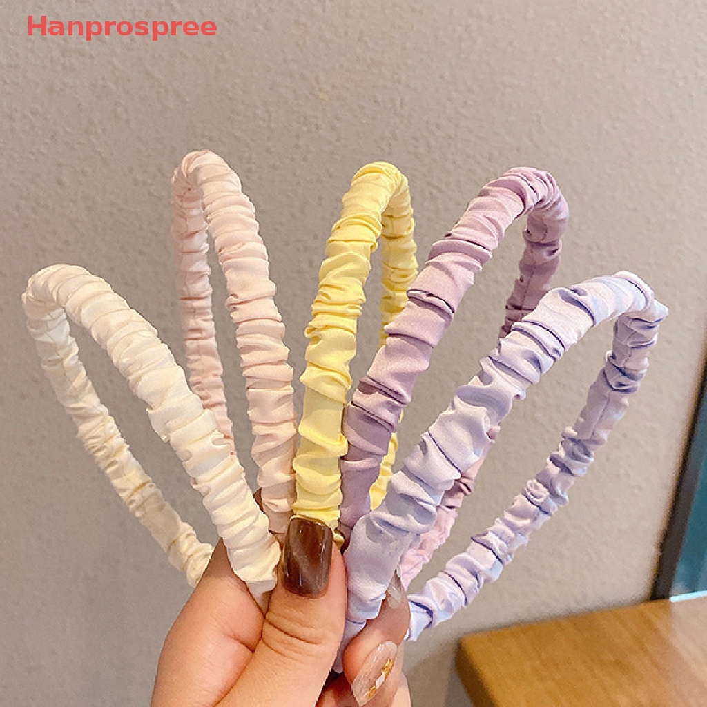 Băng Đô Xếp Ly Mềm Mại Cá Nhân Thời Trang Hanprospree &gt; Băng Đô Cho Nữ