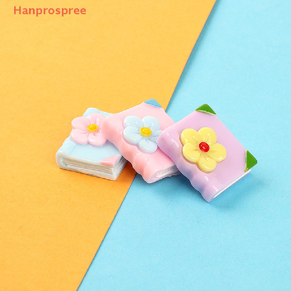Hanprospree > Mô Hình Sách Mini Bằng Nhựa Resin Trang Trí Nhà Búp Bê
