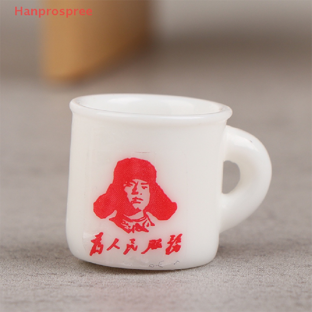 Bộ Ly Nước Mini Dễ Thương Cho Nhà Búp Bê Tỉ Lệ 1: 12