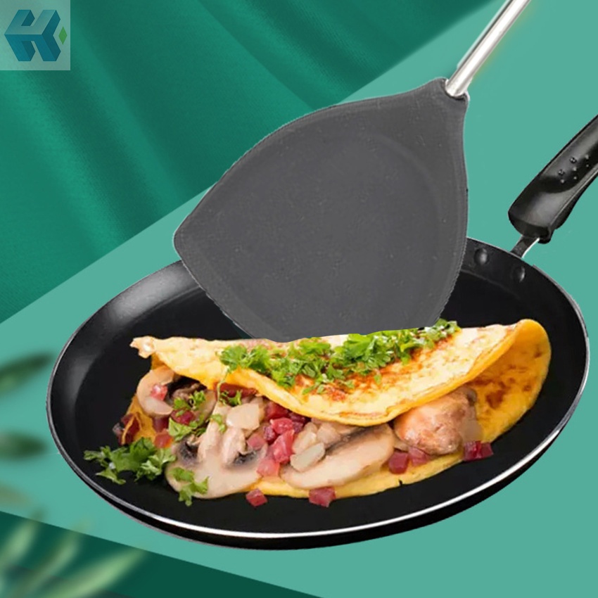 Xẻng Nấu Ăn Bằng silicone Và Thép Không Gỉ Chống Dính Chịu Nhiệt Độ Cao