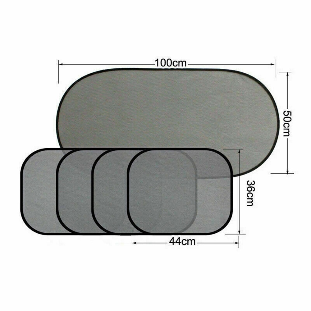 5 Tấm Chắn Nắng 44 * 36cm 5 * 50 * 100cm Cho Kính Chắn Gió Xe Hơi