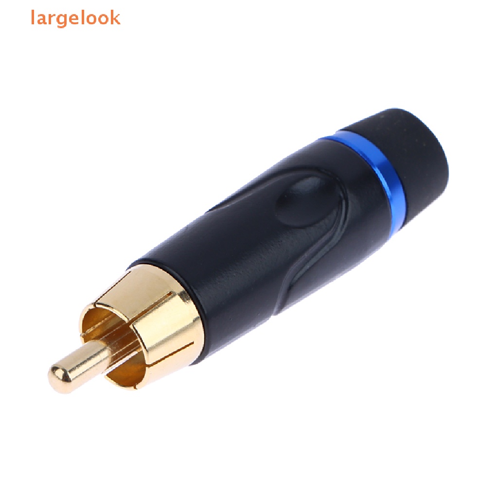 Đầu Cắm RCA Bằng Đồng Nguyên Chất Mạ Vàng 6mm Chuyên Dụng Cho Máy Hàn