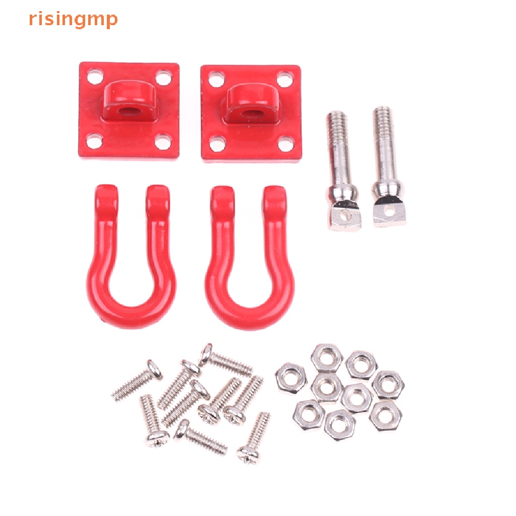 Set 2 Móc Kéo Kim Loại Dành Cho Xe Đồ Chơi 1 / 10 RC